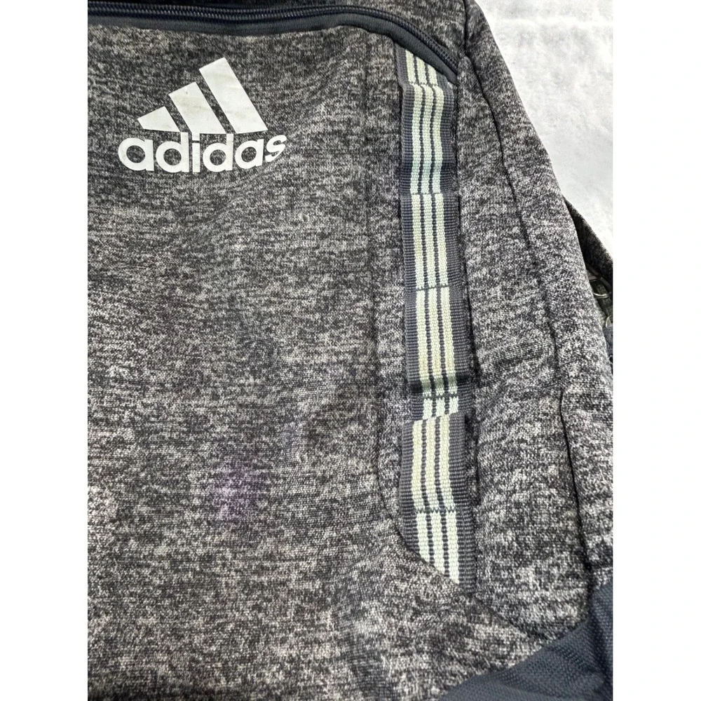 Adidas LoadSpring Backpack Gray Heather Charcoal School Travel Bag Free Shipping